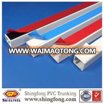 Self Adhesive PVC Wire Cable Duct Channel PVC Trunking