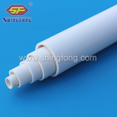 New PVC self-extinguishing Plastic Square electric pvc conduit pipe