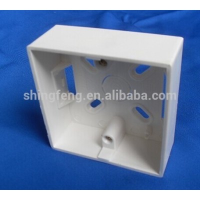 China Factory Best Price 1 Gang Pvc Electrical Junction Box